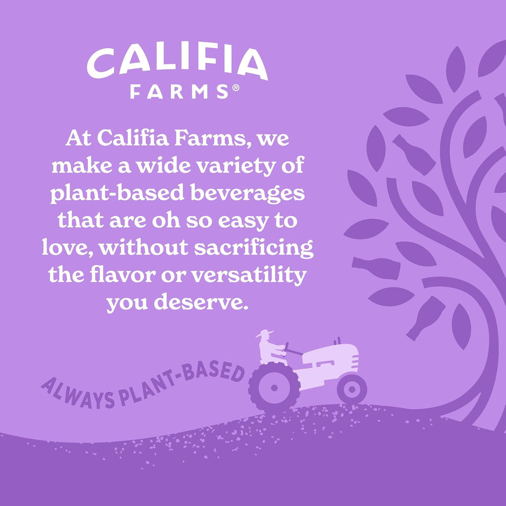 Califia Farms - Oat Barista Blend Oat Milk, 32 Oz (Pack of 6), Shelf Stable