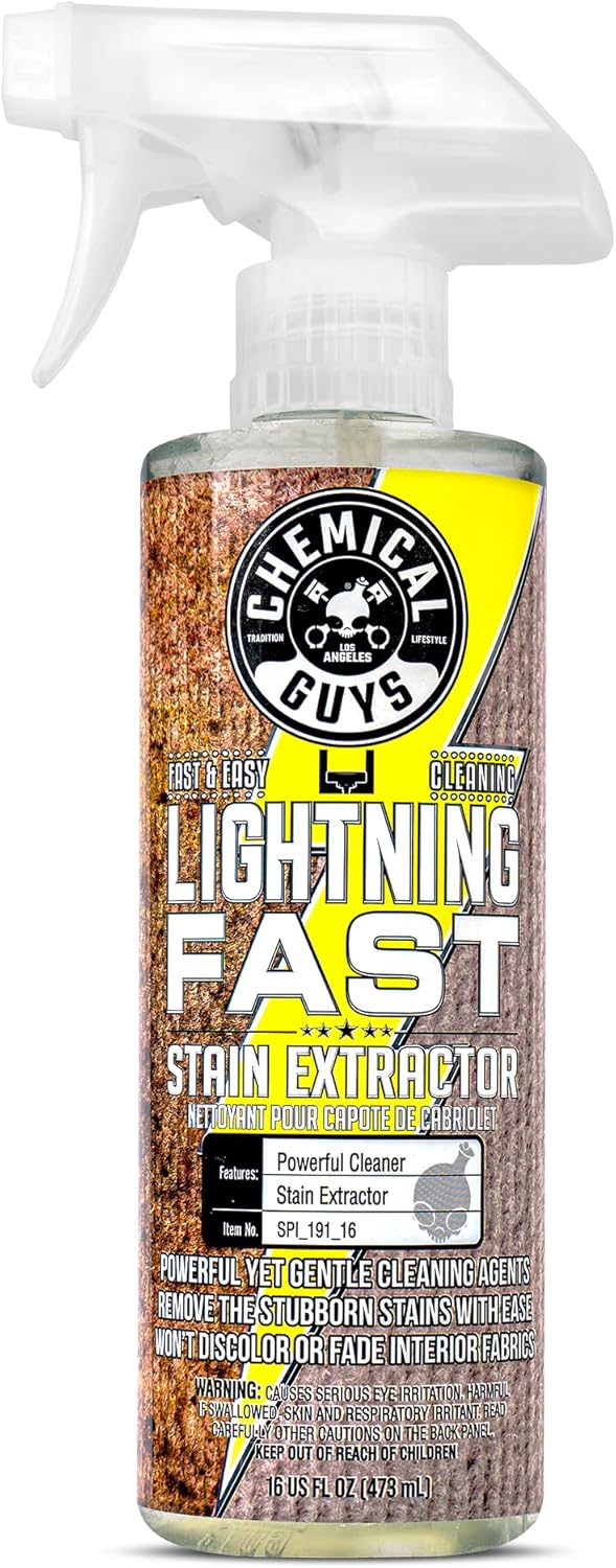 Chemical Guys Lightning Fast Carpet and Upholstery Stain Extractor - Chemical