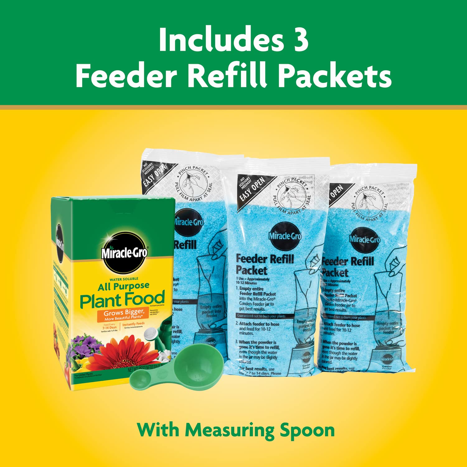 Miracle-Gro Water Soluble All Purpose Plant Food - Fertilizer For All Indoor