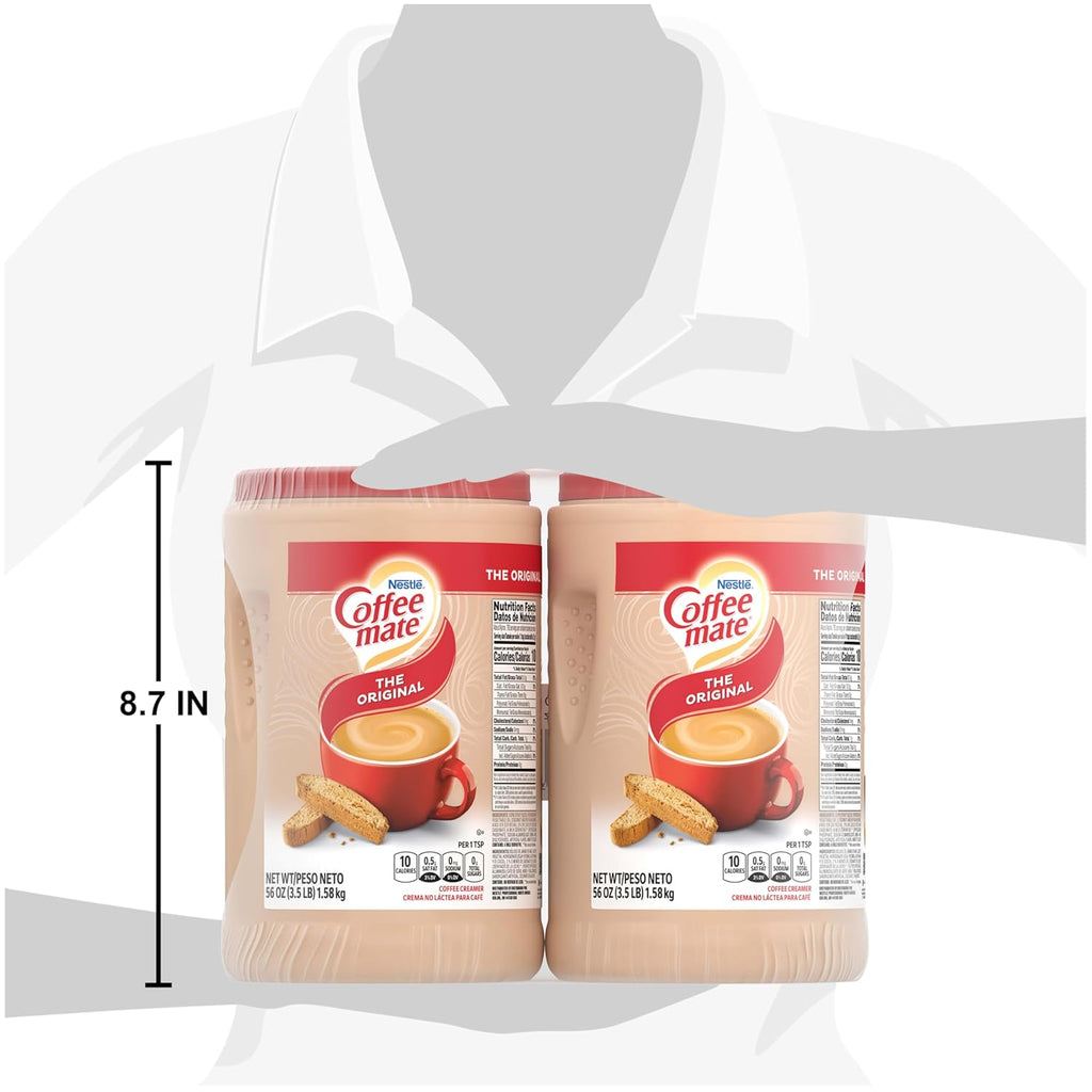 Nestle Coffee mate Coffee Creamer, Original, Non Dairy Powder Creamer, 56 oz