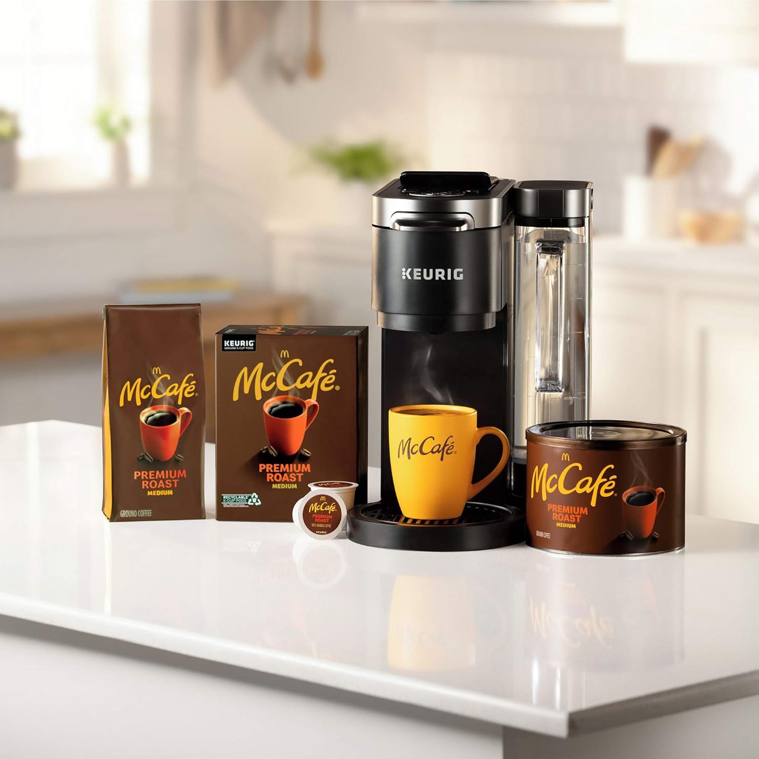 McCafe Premium Roast Coffee, Keurig Single Serve K-Cup Pods, Medium Roast, 96