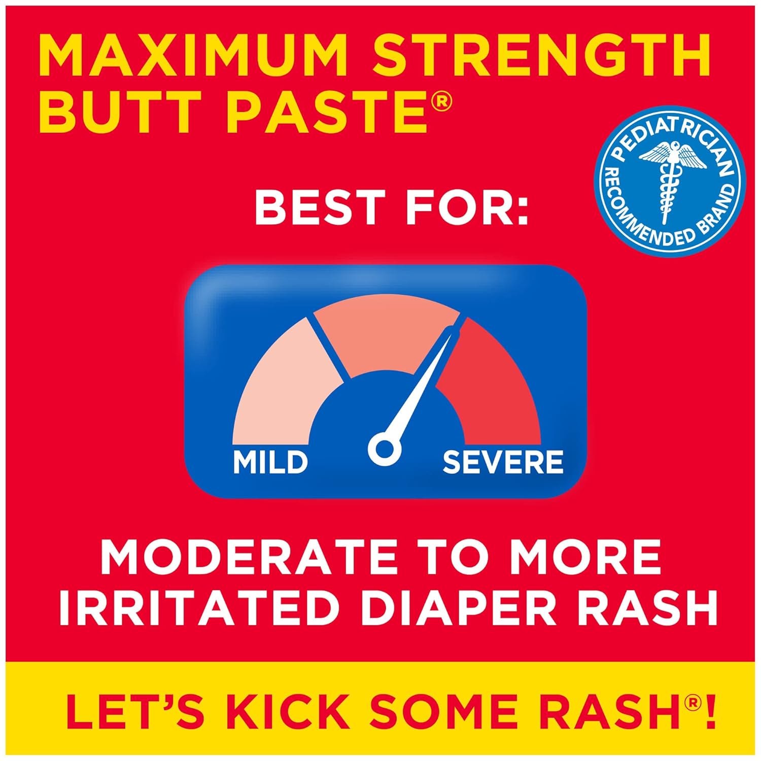 Boudreaux‰۪s Butt Paste Max Strength Diaper Rash Cream for Baby, Ointment