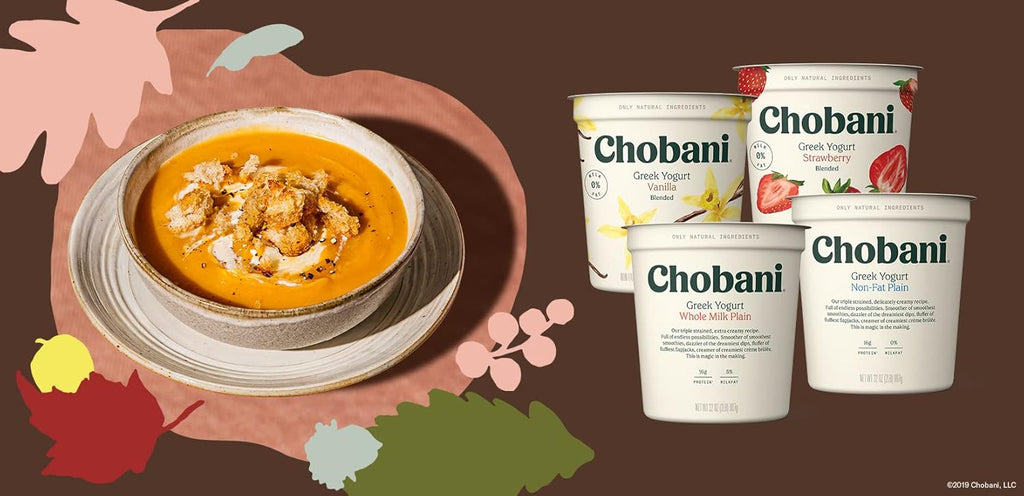 Chobaniå¨ Vanilla Blended Non-Fat Greek Yogurt 32oz