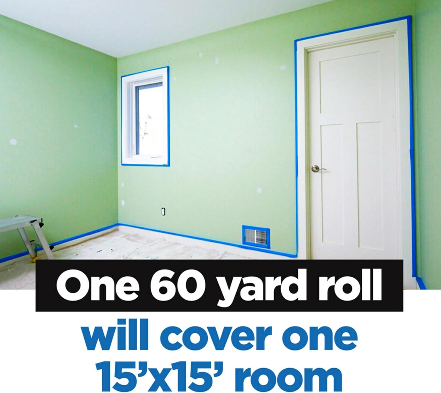 ScotchBlue Original Multi-Surface Painters Tape, 1 Inch Wide (0.94 In. x 60