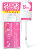 Super Strong Nail Glue for Press On Nails, Nail Tips & Acrylic Nails (8ml)
