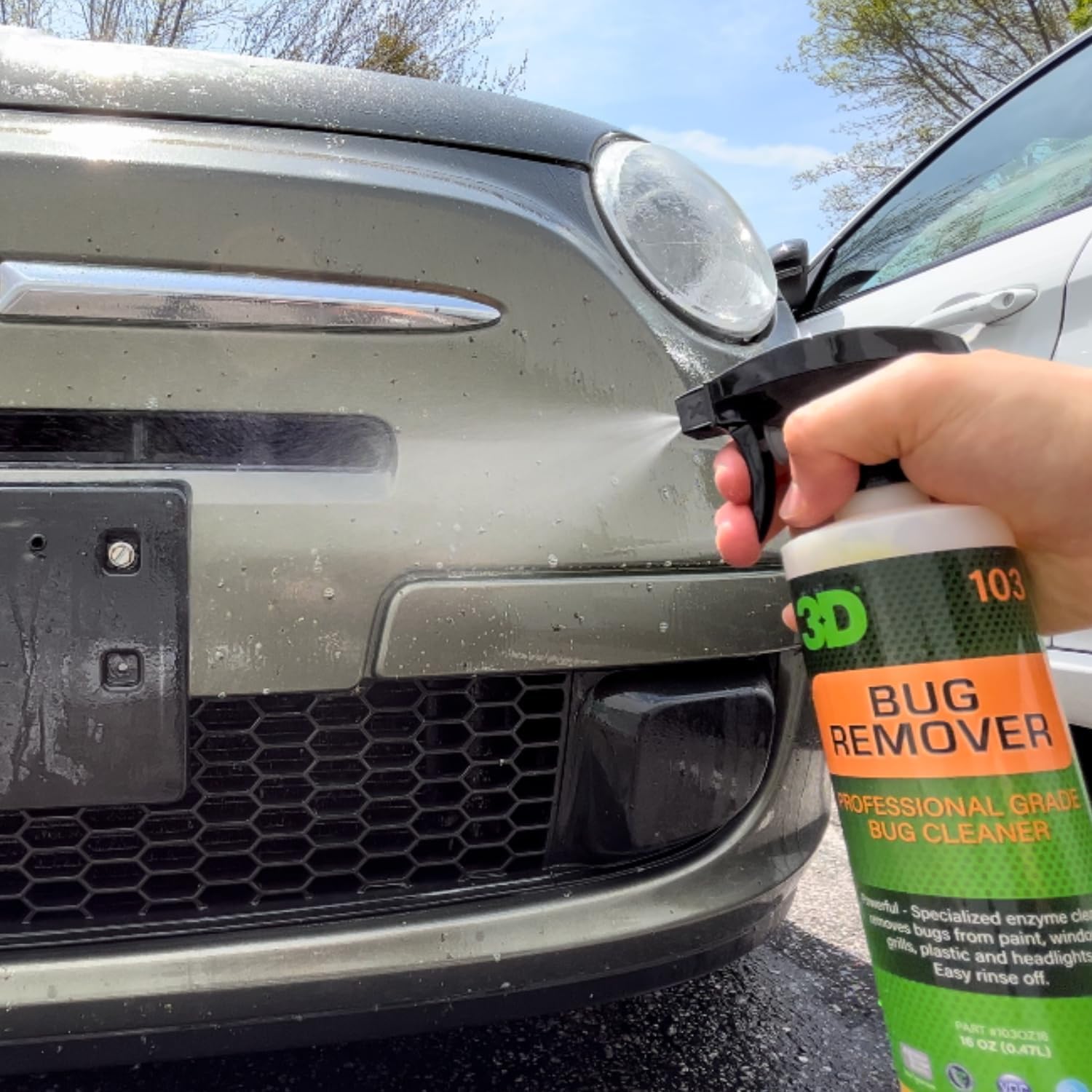 3D Bug Remover - All Purpose Exterior Cleaner & Degreaser to Wipe Away Bugs