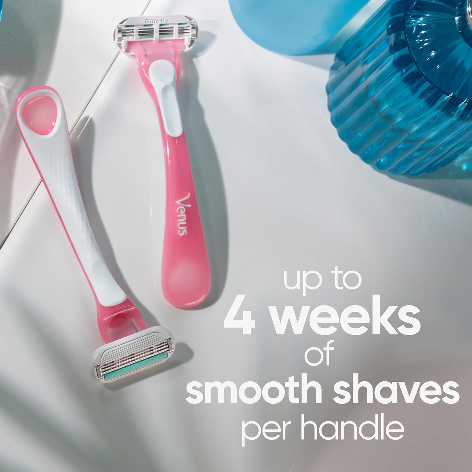 Gillette Venus Sensitive Women's Disposable Razors - Single Package of 3