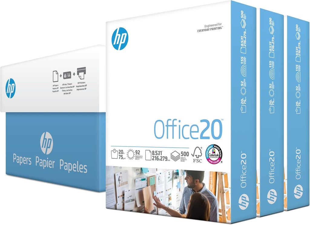 HP Printer Paper 8.5 x 11 Paper