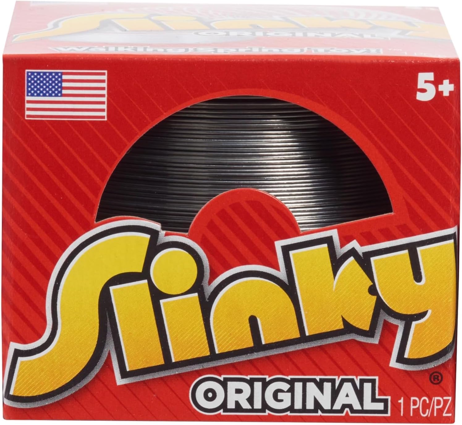 The Original Slinky Walking Spring Toy, 2.75-inch Diameter Metal Slinky