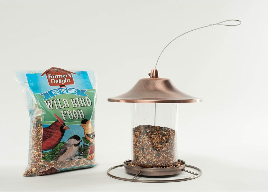 Wagner's 53002 Farmer's Delight Wild Bird Food with Cherry Flavor, 10-Pound