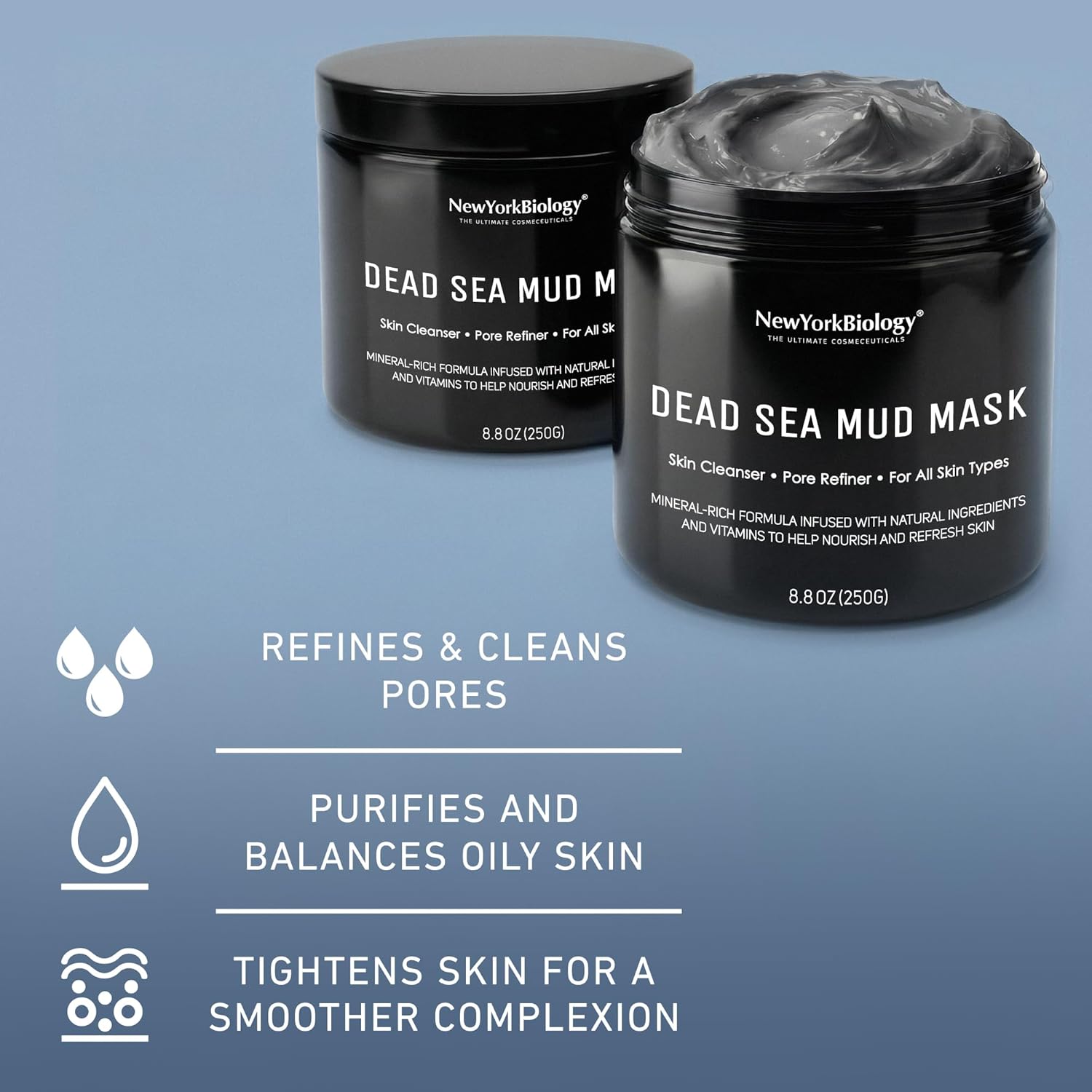 New York Biology Dead Sea Mud Mask for Face and Body