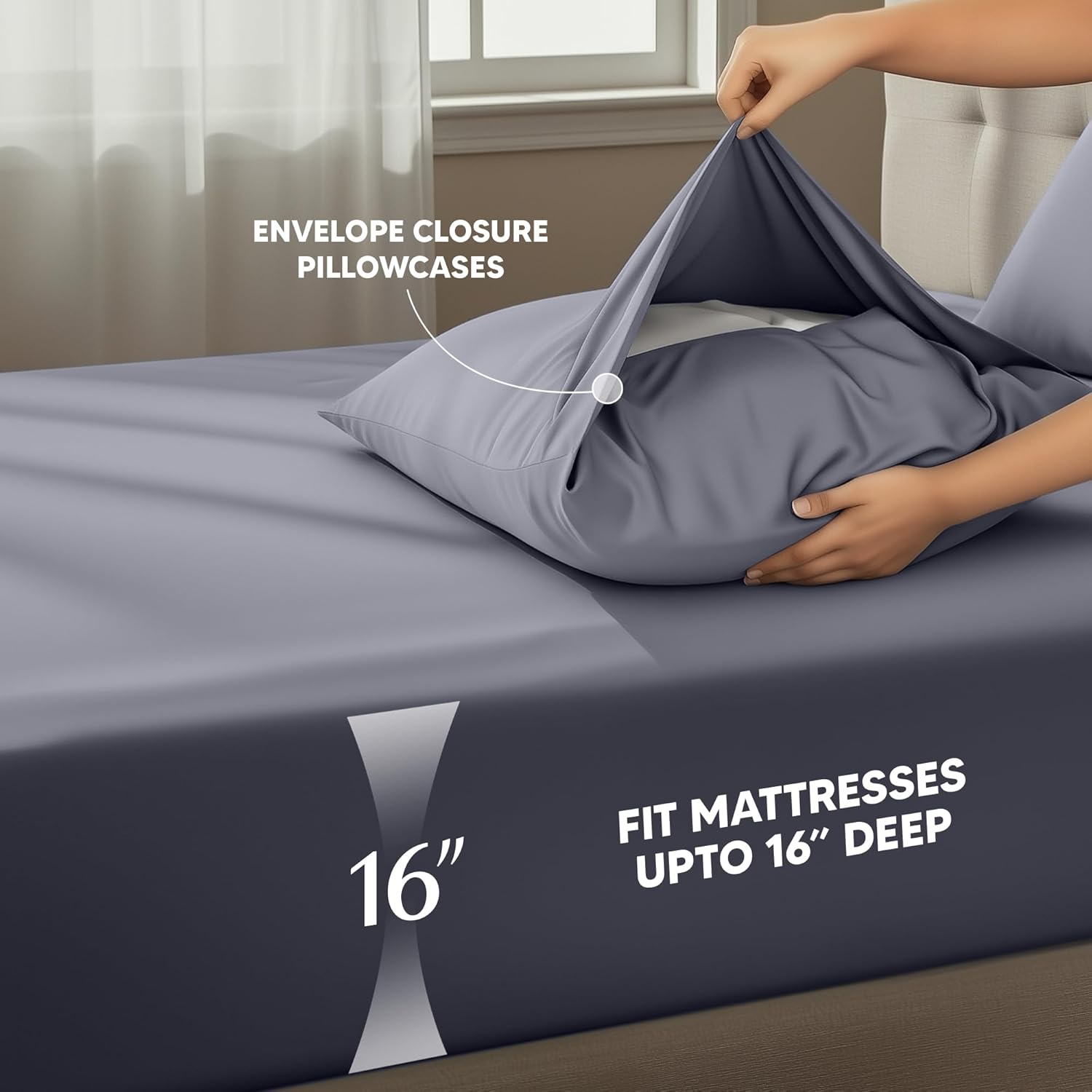 Utopia Bedding Queen Size Sheet Set ‰ÛÒ 4 Piece Bed Sheets, Soft and