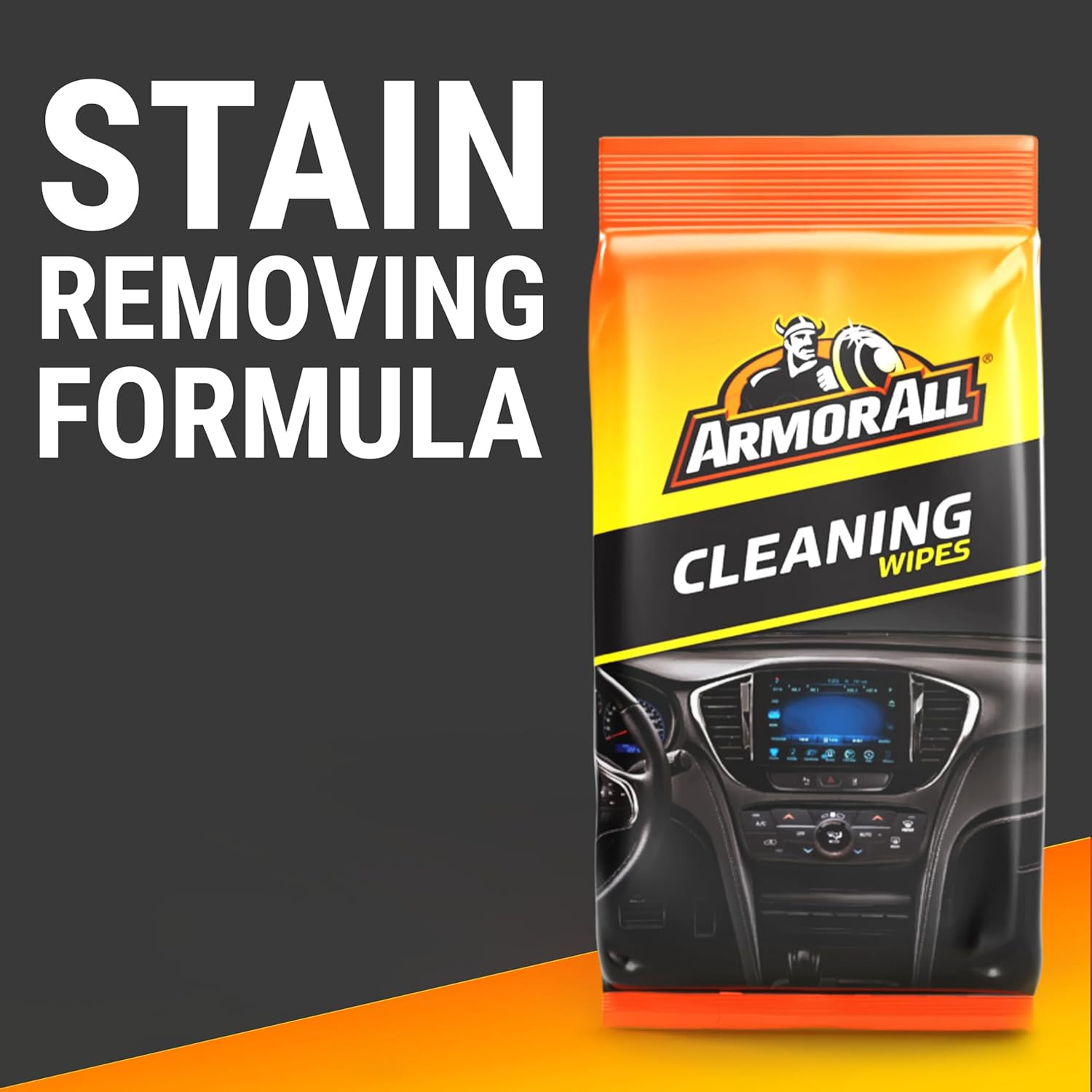 Armor All Car Interior Cleaner Wipes, Interior Cleaning Wipes for Cars