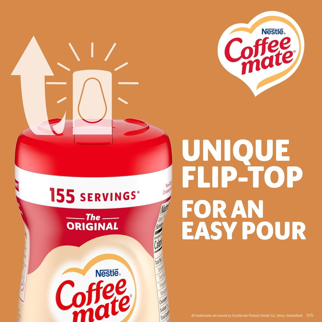 Nestle Coffee mate Coffee Creamer, Original, Powder Creamer, 11 oz Canister