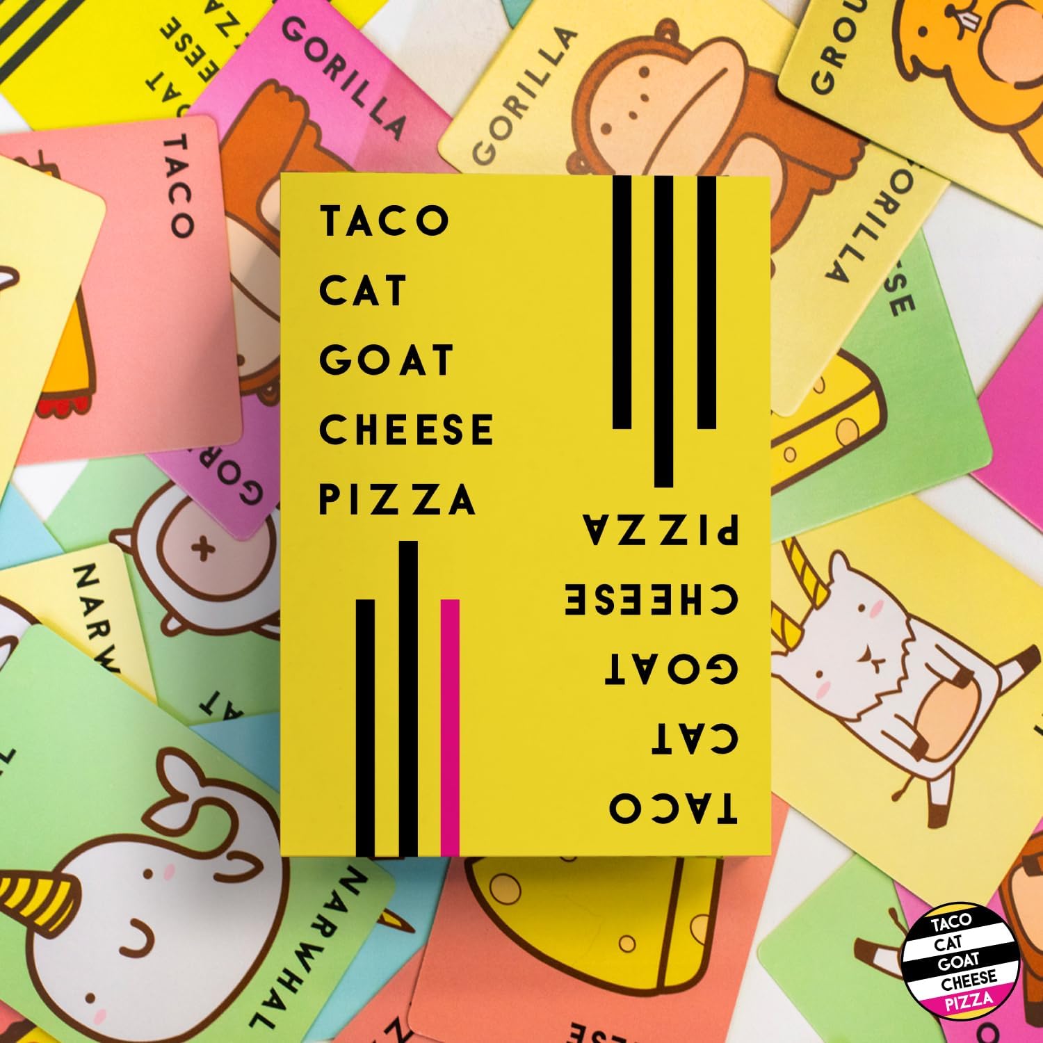 Taco Cat Goat Cheese Pizza Wildly Entertaining Card Game for Family and Group