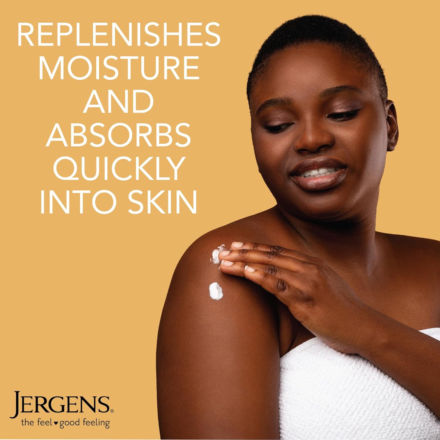 Jergens Skin Firming Body Lotion for Dry to Extra Dry Skin, Skin Tightening