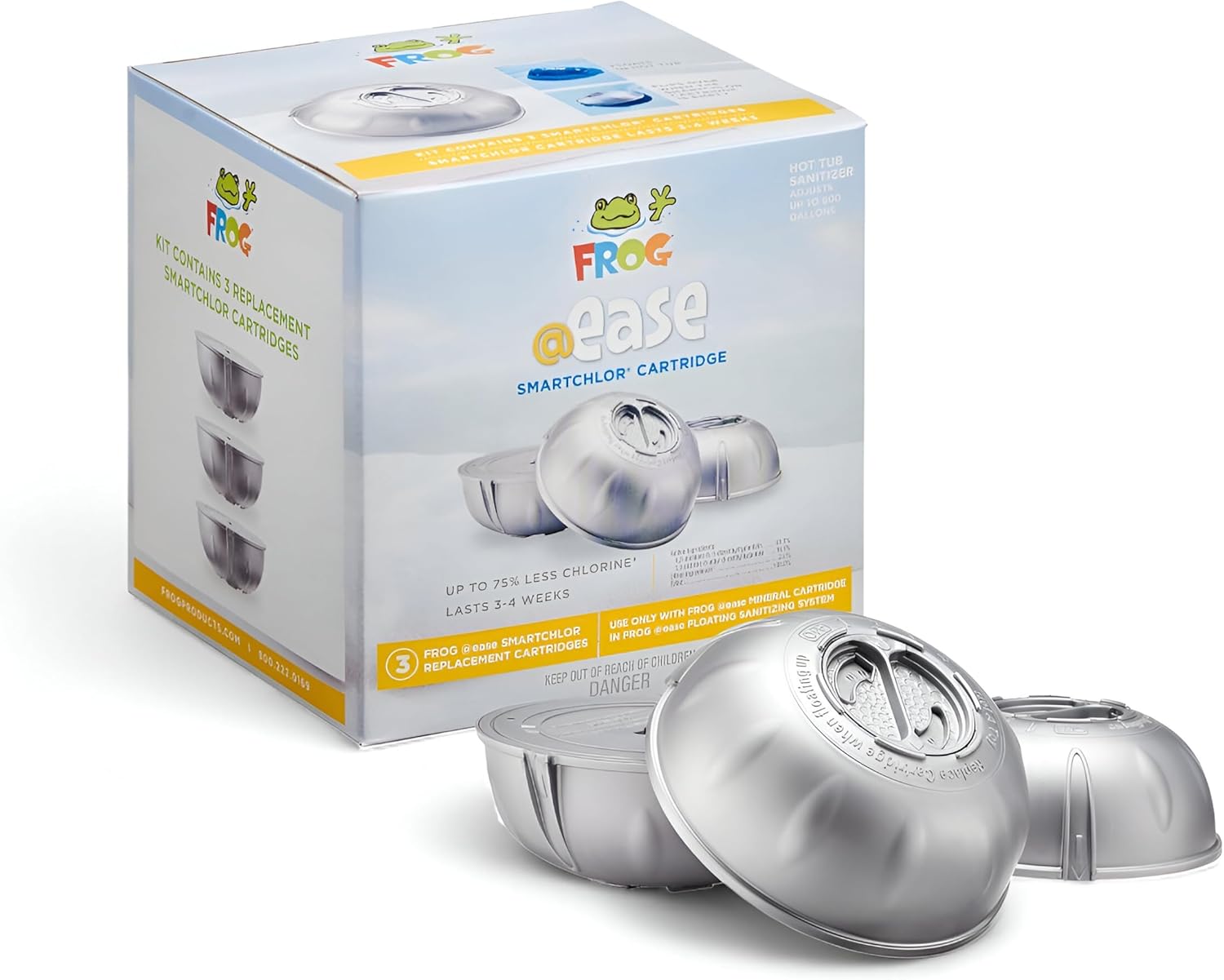 FROG @Ease Replacement SmartChlor Cartridge for use with Hot Tub FROG @Ease