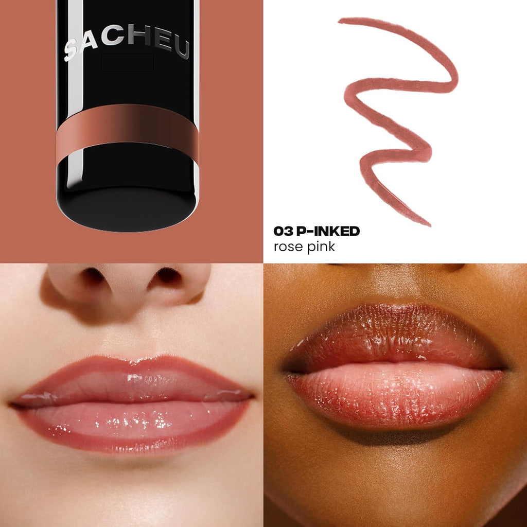 Sacheu Lip Liner STAY-N Peel Off Lip Stain ‰ÛÓ Long Lasting Waterproof Lip