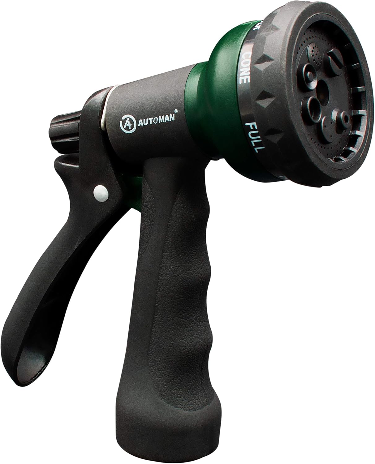 AUTOMAN-Garden-Hose-Nozzle, ABS Water Spray Nozzle with 7 Adjustable Watering