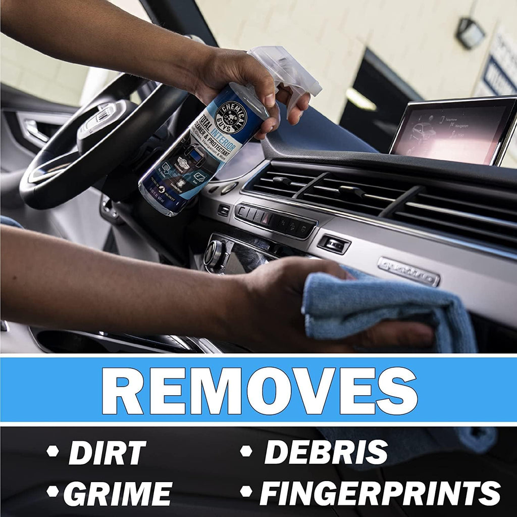 Chemical Guys Total Interior Cleaner & Protectant Interior Cleaner, Cleans &