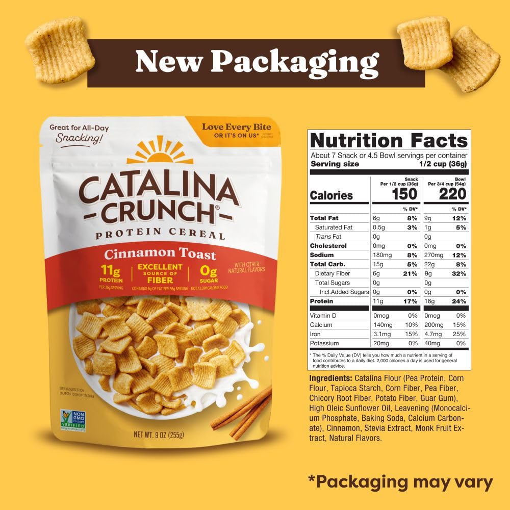 Catalina Crunch Protein Cereal