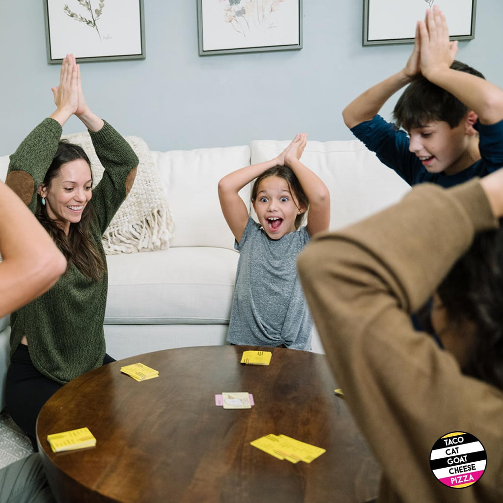Taco Cat Goat Cheese Pizza Wildly Entertaining Card Game for Family and Group
