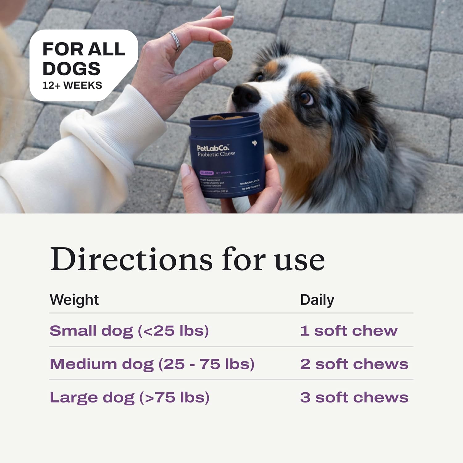 PetLab Co. Probiotics for Dogs, Support Gut Health, Occasional Diarrhea