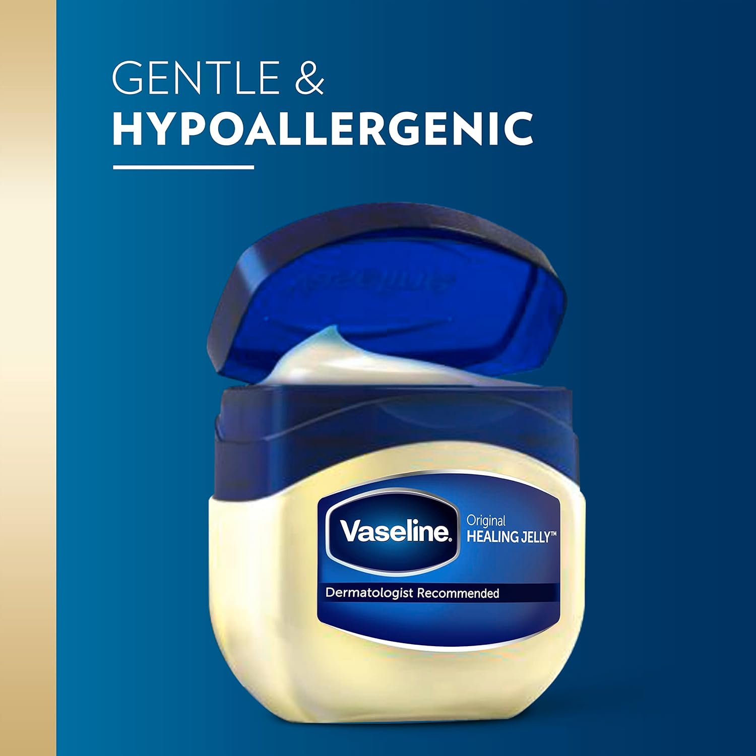 Vaseline Petroleum Jelly Original 3 Count Provides Dry Skin Relief And