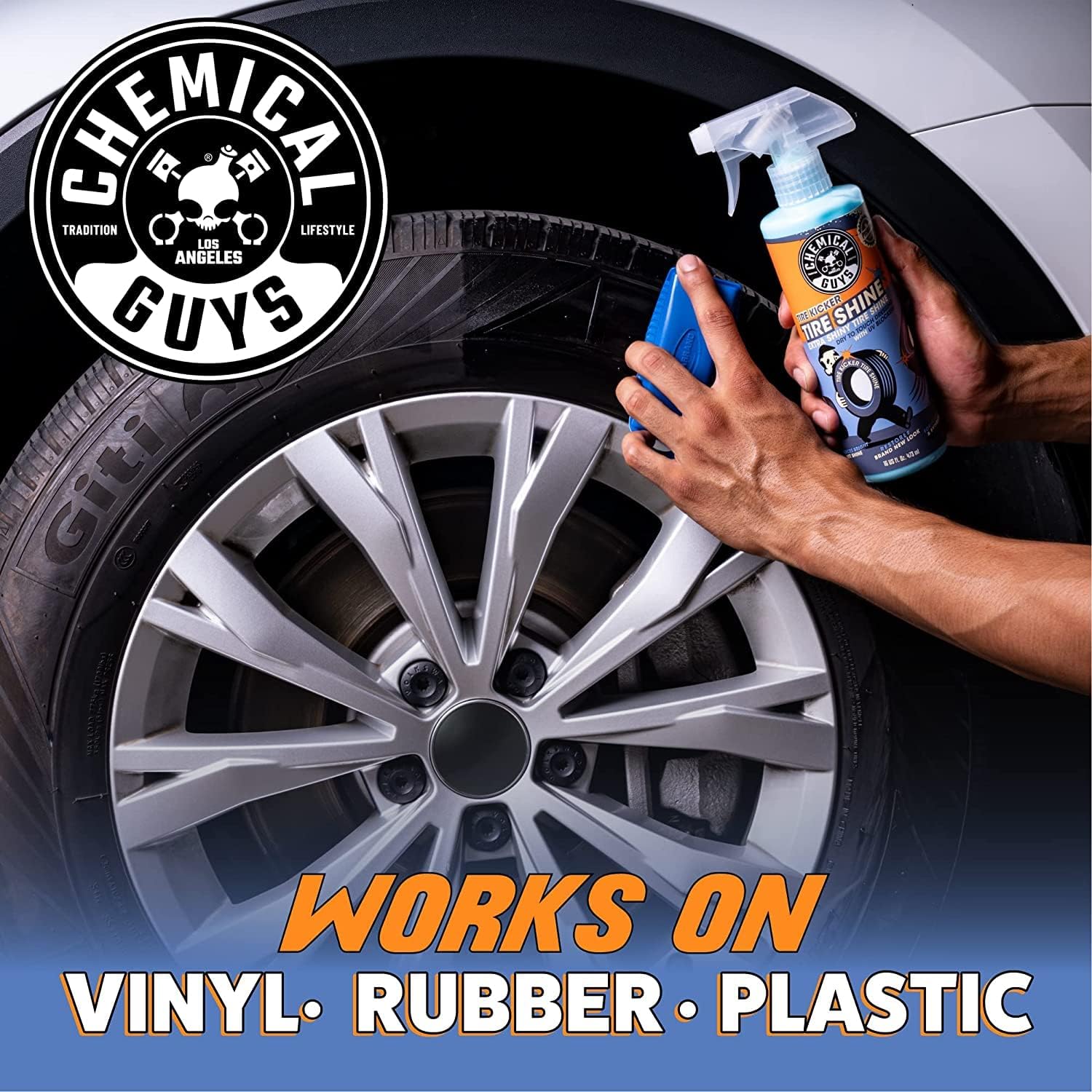 Chemical Guys Tire Kicker Sprayable Extra Glossy Tire Shine Spray