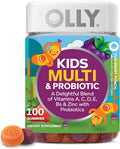 OLLY Kids Multivitamin & Probiotic Gummy, Digestive Support, Vitamins A, D