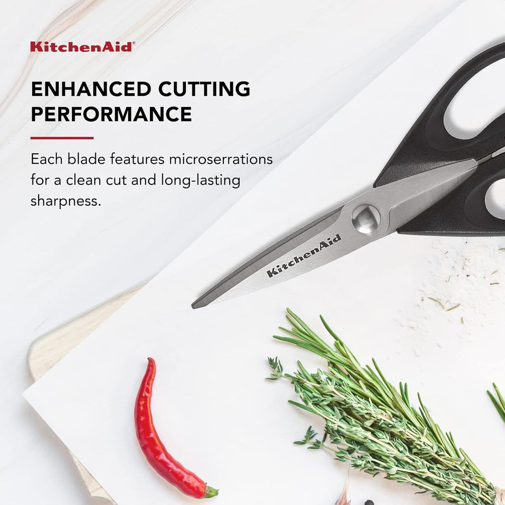 KitchenAid All Purpose Kitchen Shears with Protective Sheath Durable