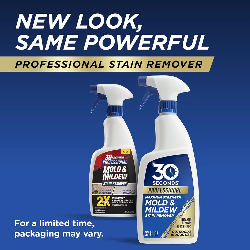 30 SECONDS Pro Mold and Mildew Stain Remover