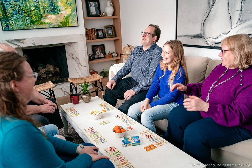 USAOPOLY Flip 7, The Ultimate Blend of Press Your Luck & Strategy, Fast-Paced