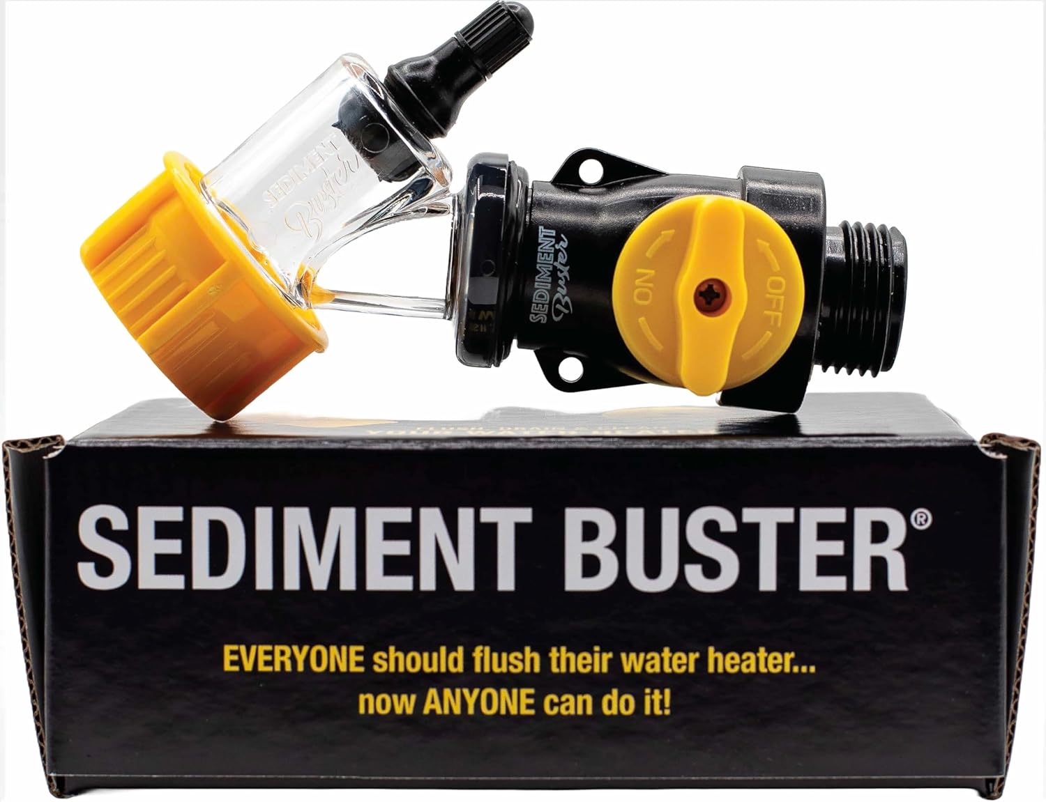 Sediment Buster - Water Heater Tool UL Verified V699054 ‰ÛÒ Flushes, Cleans