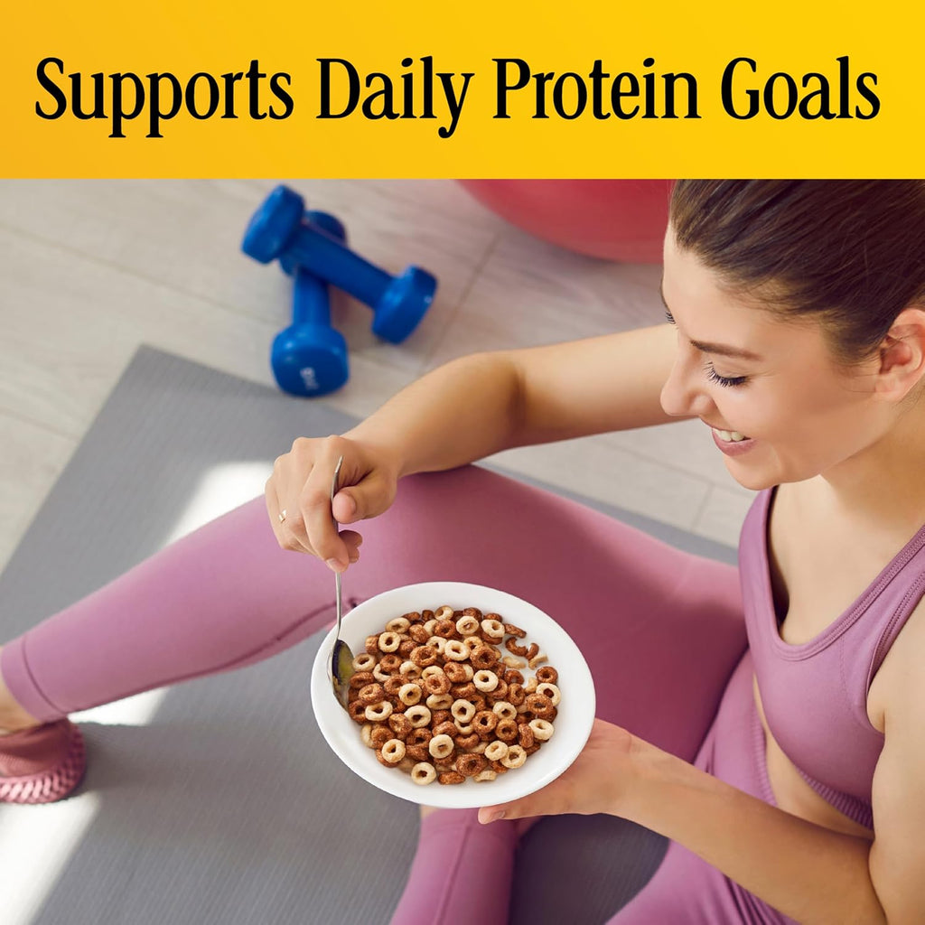 Cheerios Protein Cereal, Cookies and Cr̬me, 8g Protein, Family Size, 15 oz