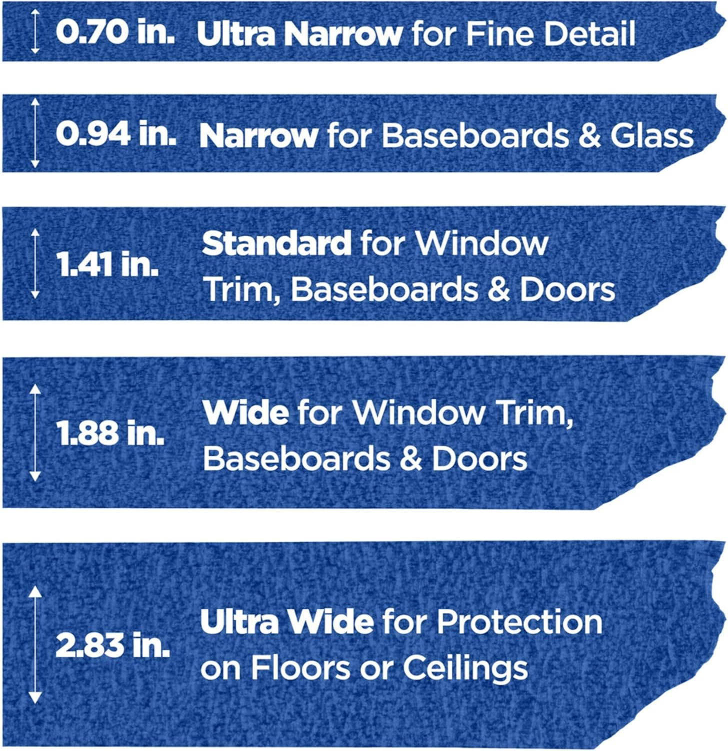ScotchBlue Original Multi-Surface Painters Tape, 1 Inch Wide (0.94 In. x 60