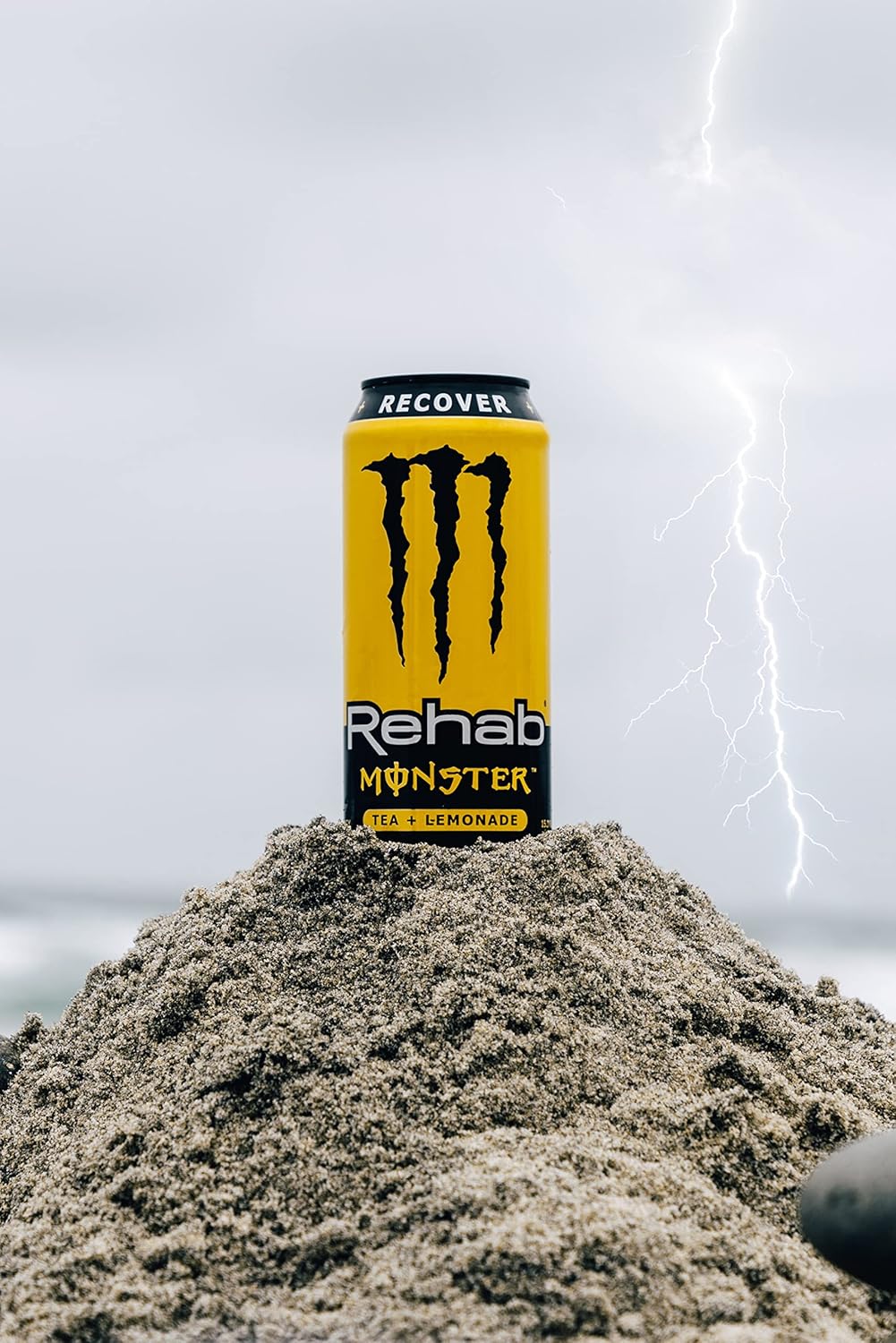 Monster Rehab Tea + Lemonade + Energy, Energy Drink 15.5 Ounce
