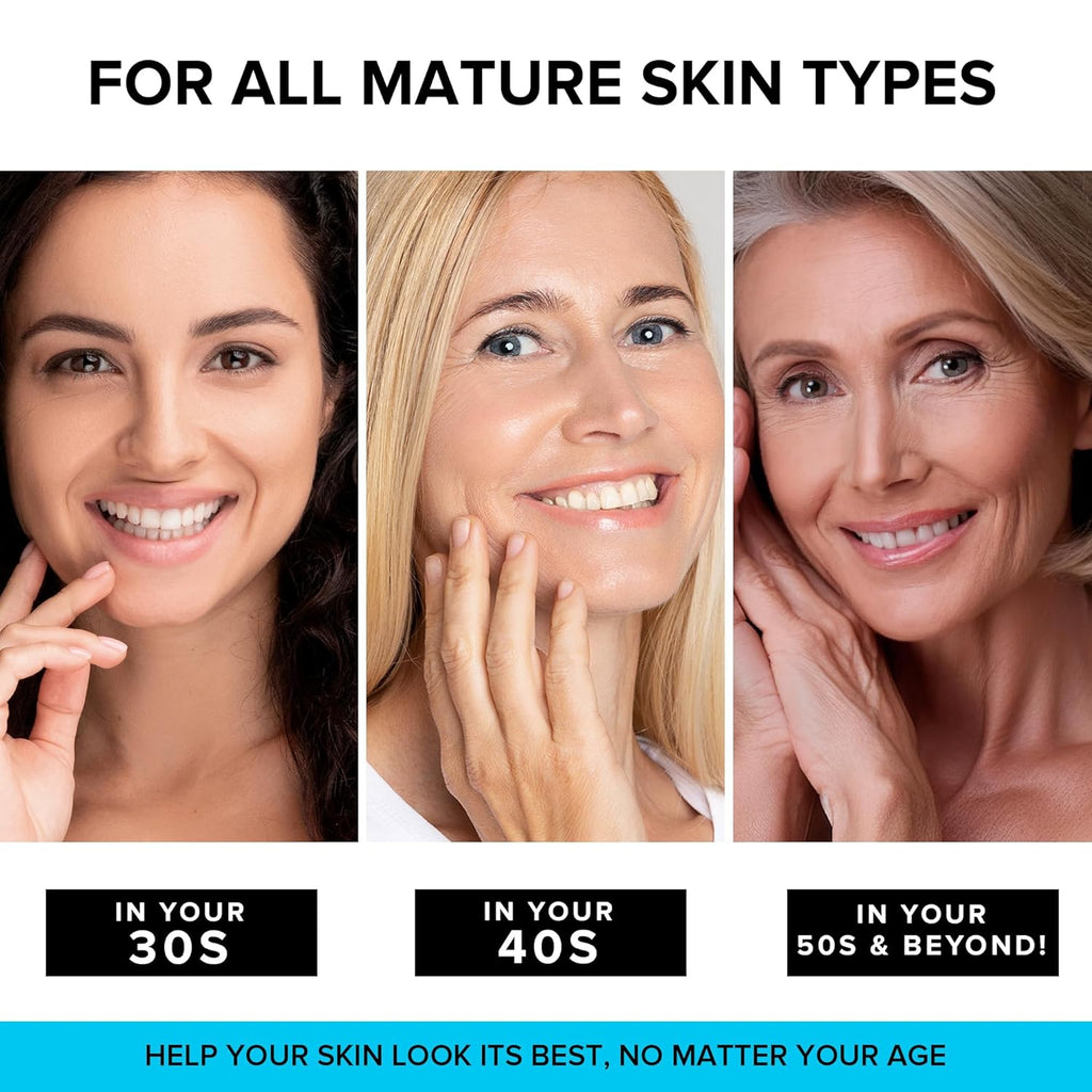 Anti-Aging Face Moisturizer with Retinol, Collagen & Hyaluronic Acid - Made