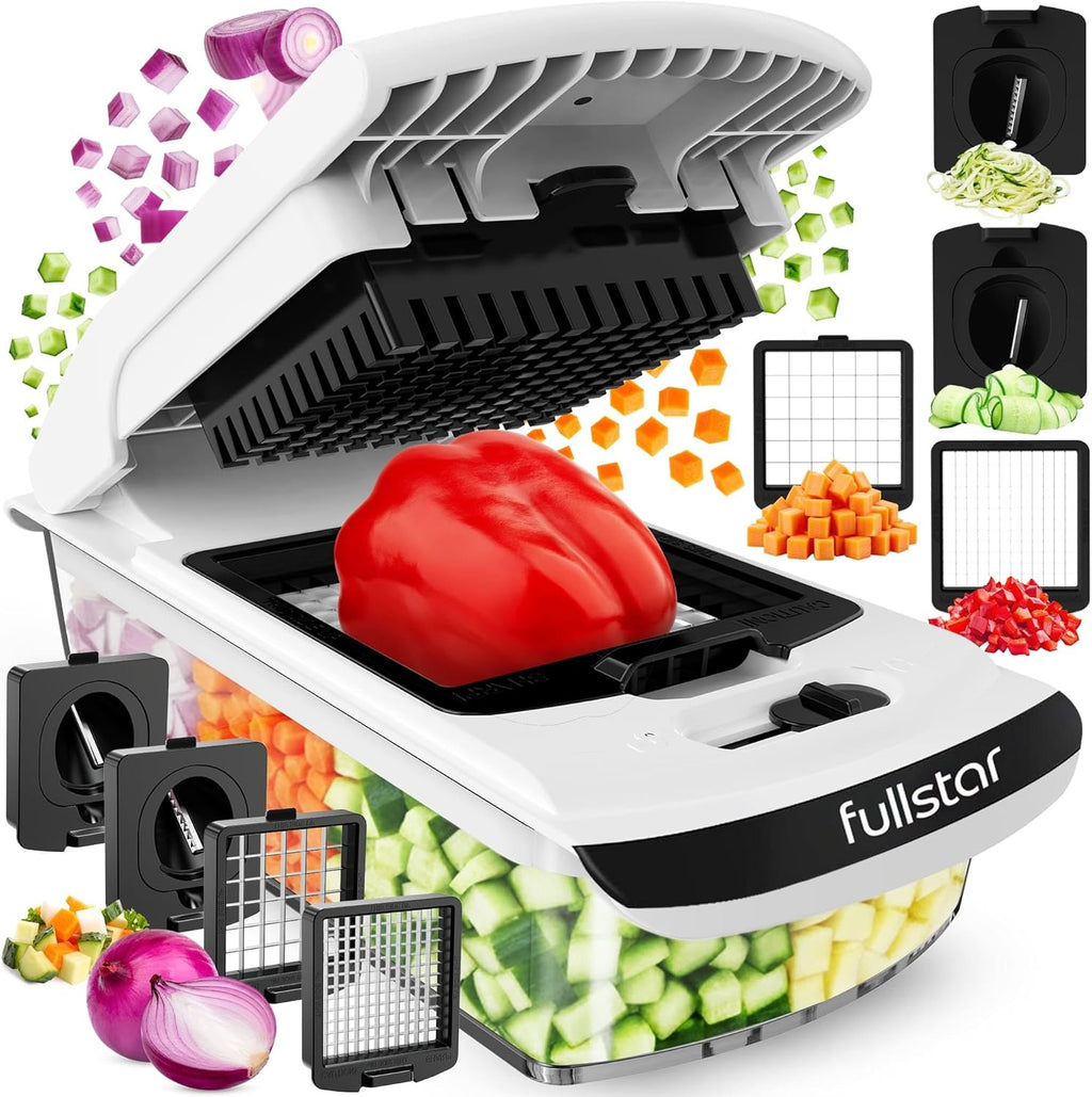 Fullstar The Original Pro Chopper - Vegetable Chopper and Spiralizer, Food