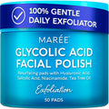 MAREE Glycolic Acid Pads - Toner Pads for Face Cleansing - Exfoliating Pad