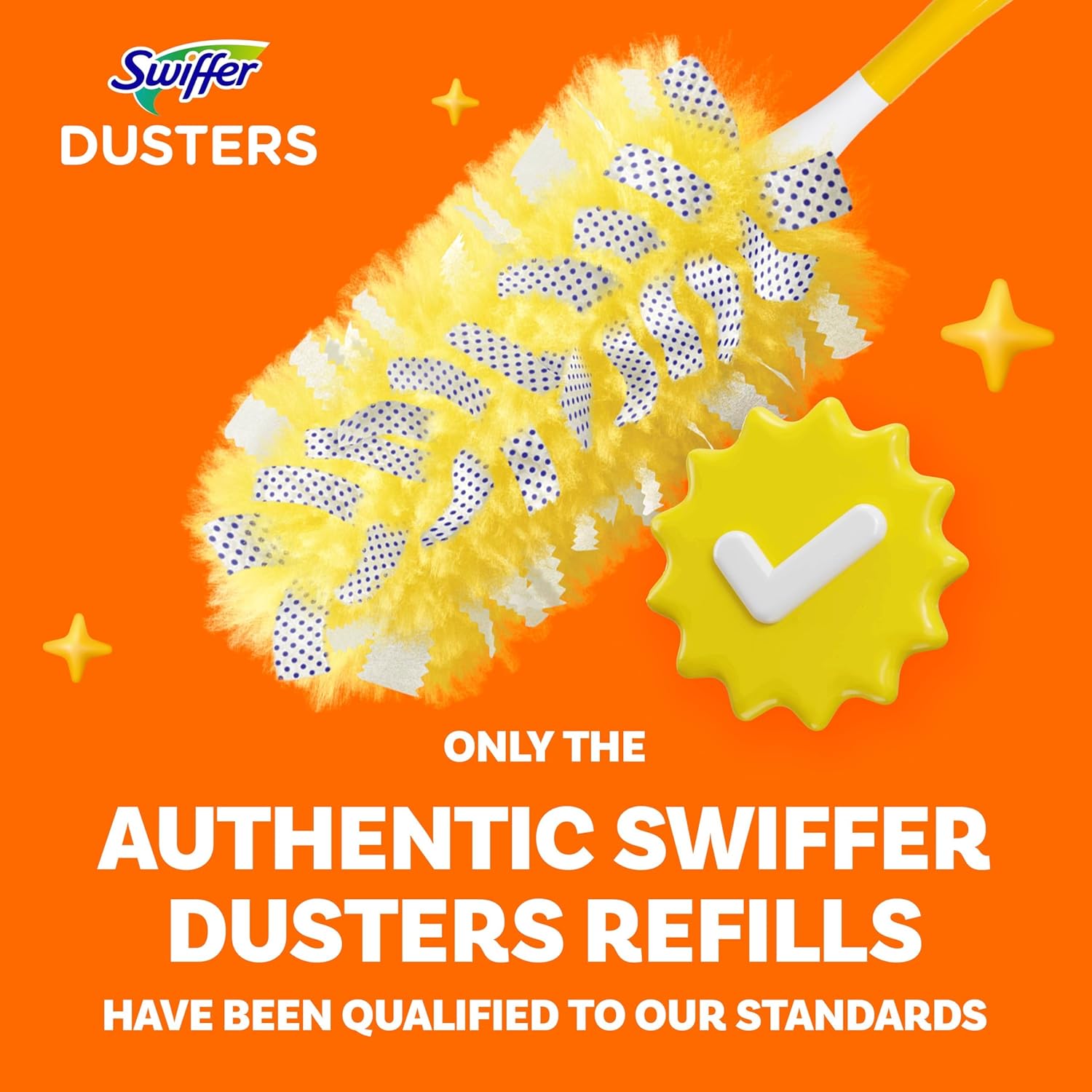 Swiffer Pet Heavy Duty Dusters Refills, Multisurface 360 Dusters with Febreze Odor Defense, 11 Count