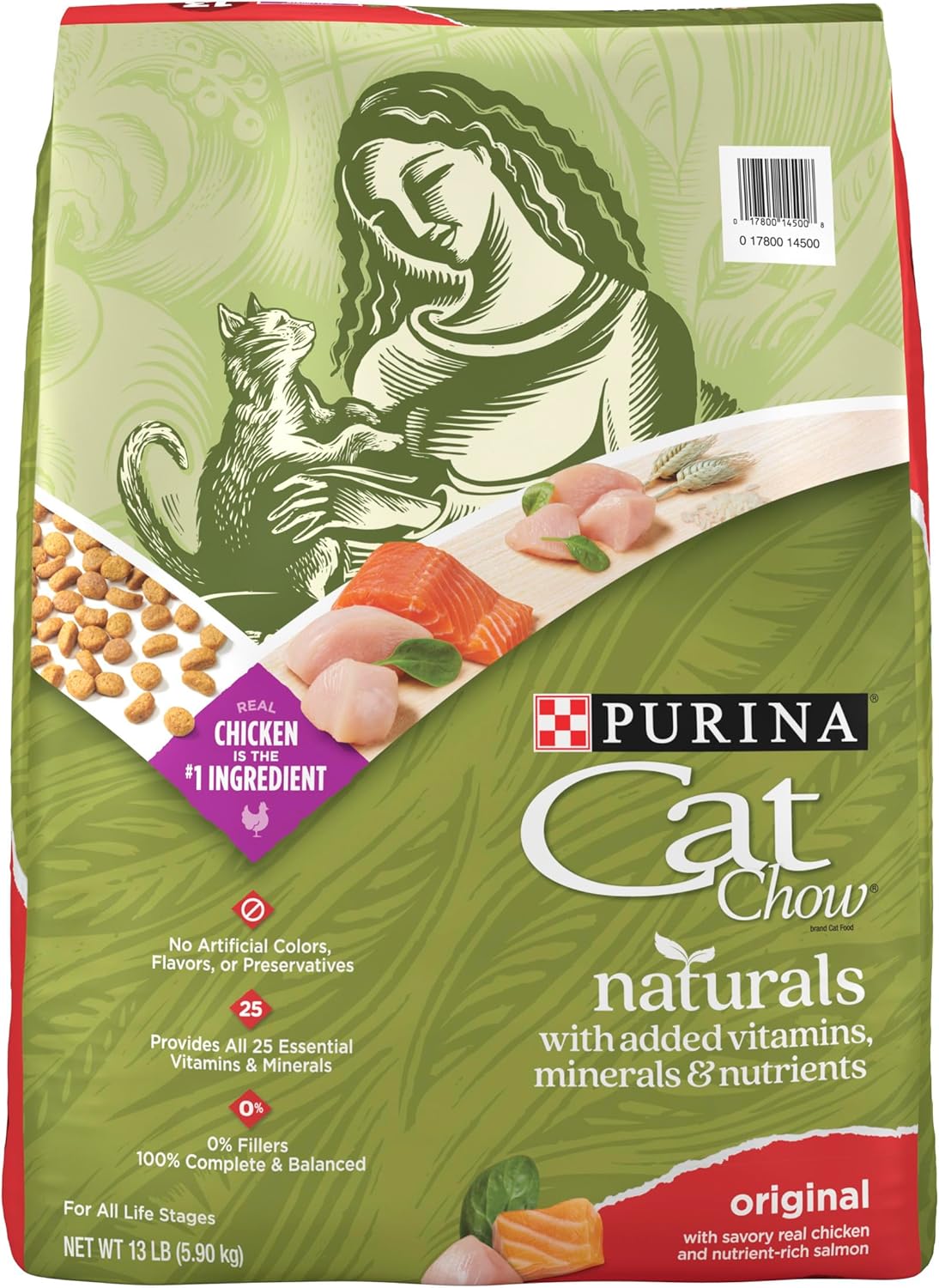Purina Cat Chow Naturals With Added Vitamins, Minerals and Nutrients Dry Cat