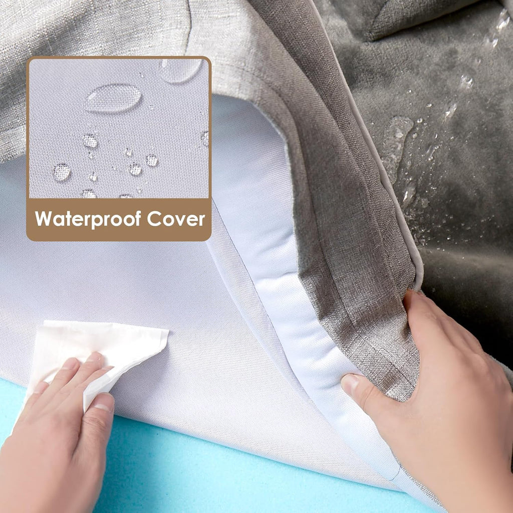 EHEYCIGA Orthopedic Dog Beds for Extra Large Dogs 44x32Inch, Waterproof