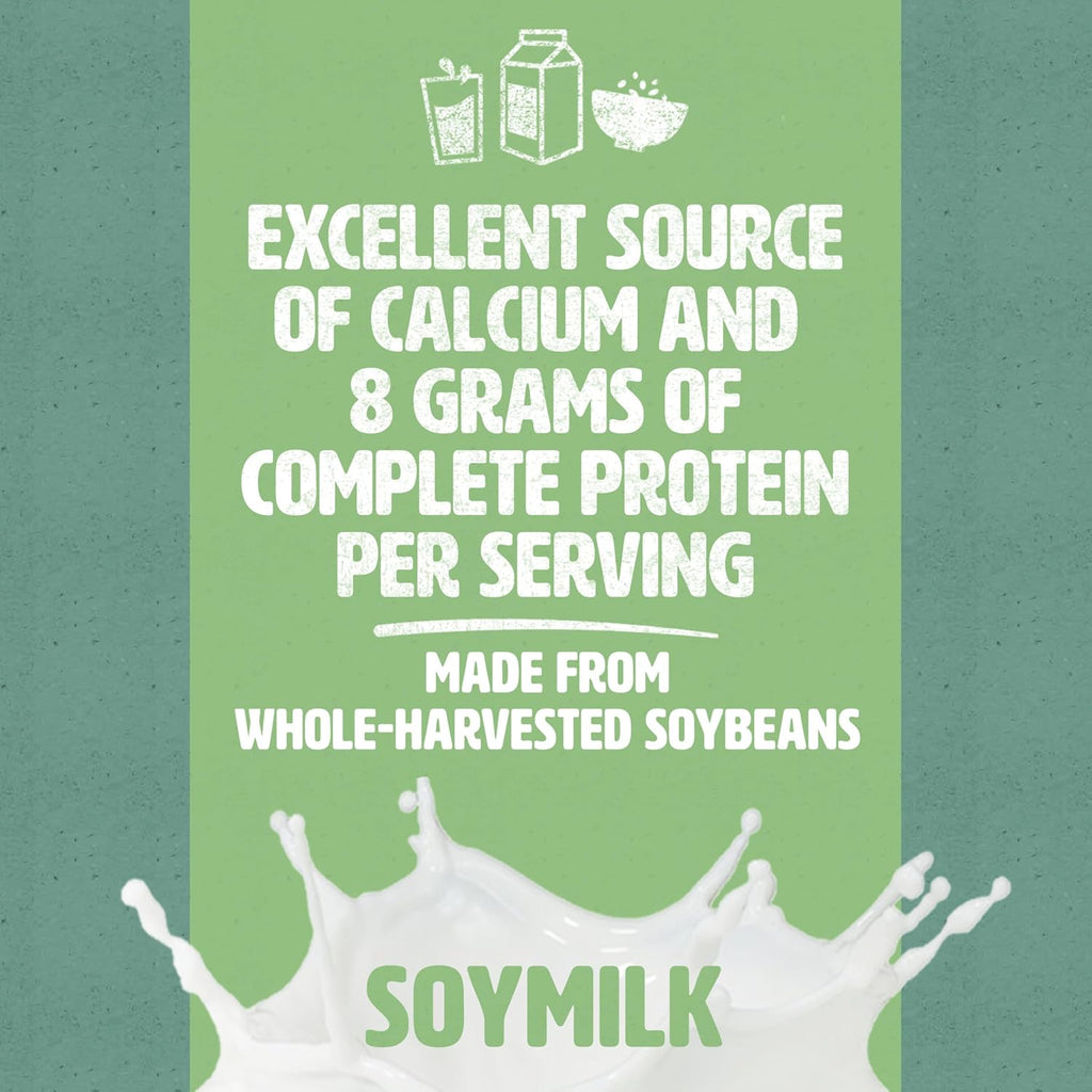 Silk Shelf-Stable Organic Soy Milk, Unsweetened, Dairy-Free, Vegan, Non-GMO
