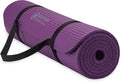 Gaiam Yoga Mat, Pilates & Exercise Mat, Thick 2/5" (10mm) Workout Mat with