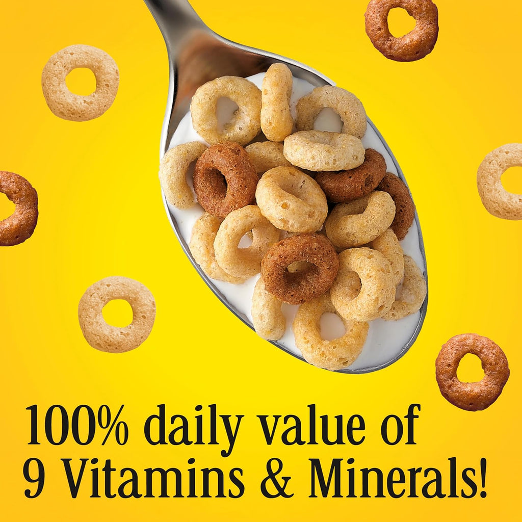 Multi Grain Cheerios, Heart Healthy Breakfast Cereal, Gluten Free, Family