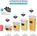 Airtight Food Storage Containers with Lids, Vtopmart 24 pcs Plastic Kitchen
