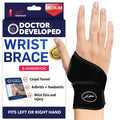 Doctor Developed Wrist Brace, Wrist Wraps for Carpal Tunnel Arthritis