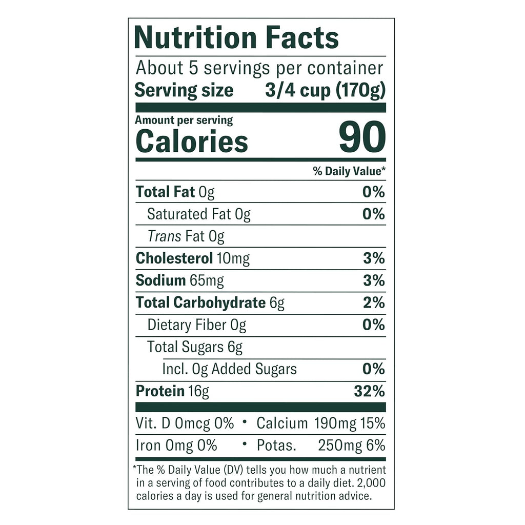 Chobaniå¨ Non-Fat Plain Greek Yogurt 32oz