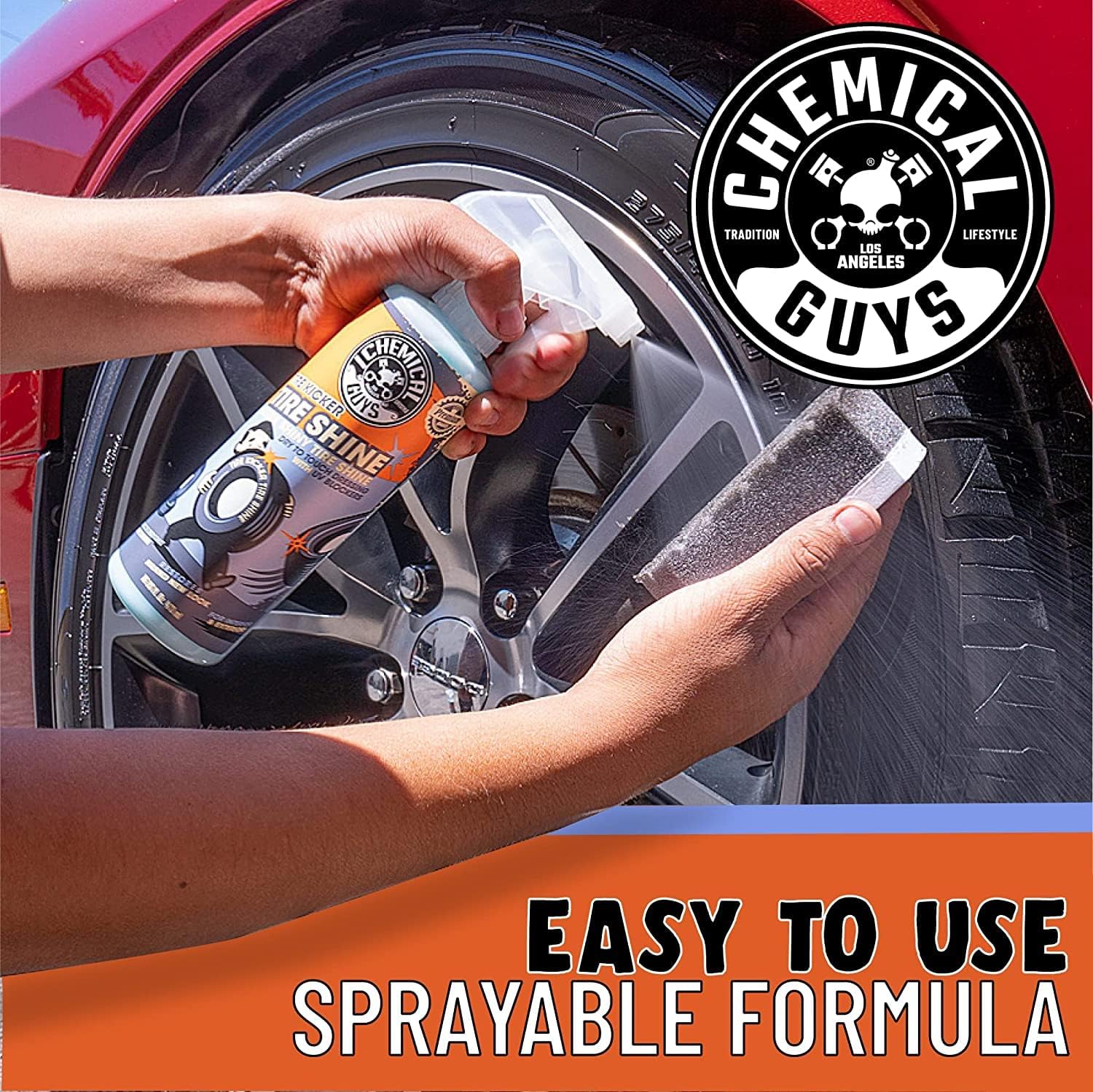 Chemical Guys Tire Kicker Sprayable Extra Glossy Tire Shine Spray